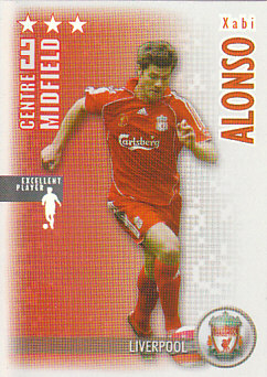 Xabi Alonso Liverpool 2006/07 Shoot Out Excellent Player #153